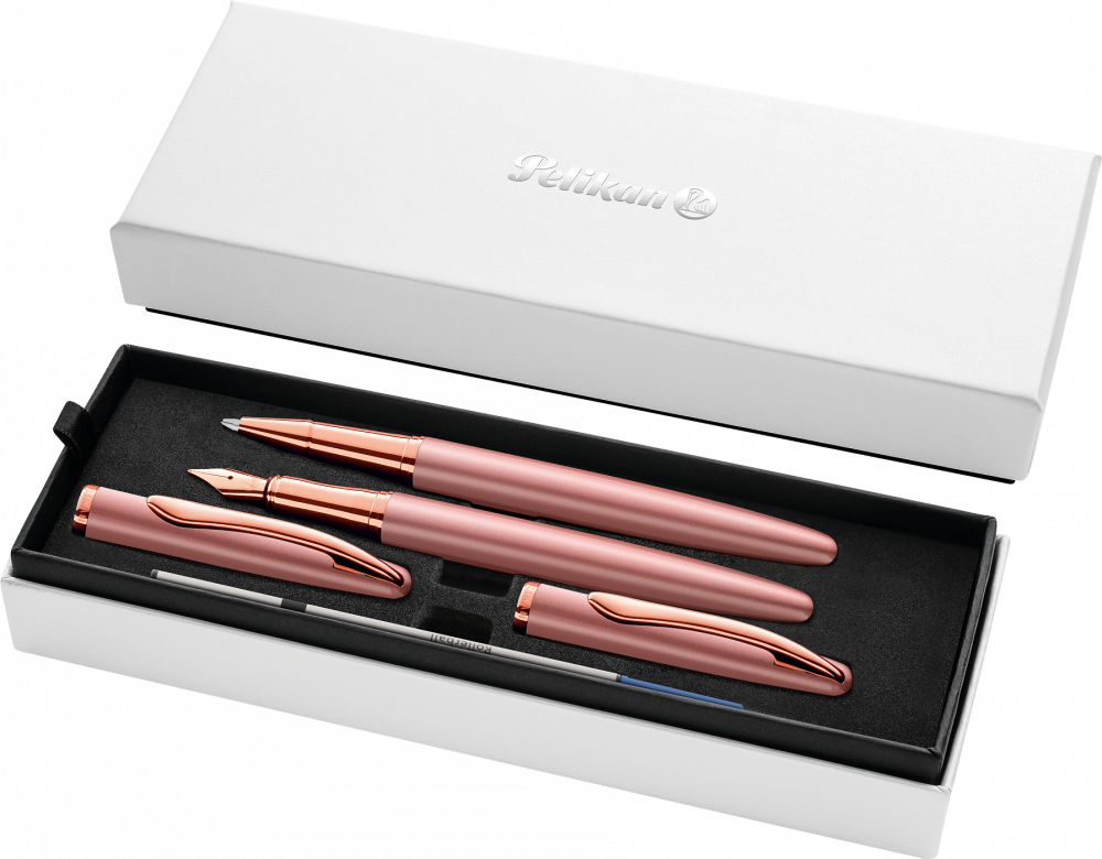 Zestaw Pelikan Jazz Noble Elegance Rose, pióro wieczne + pióro kulkowe