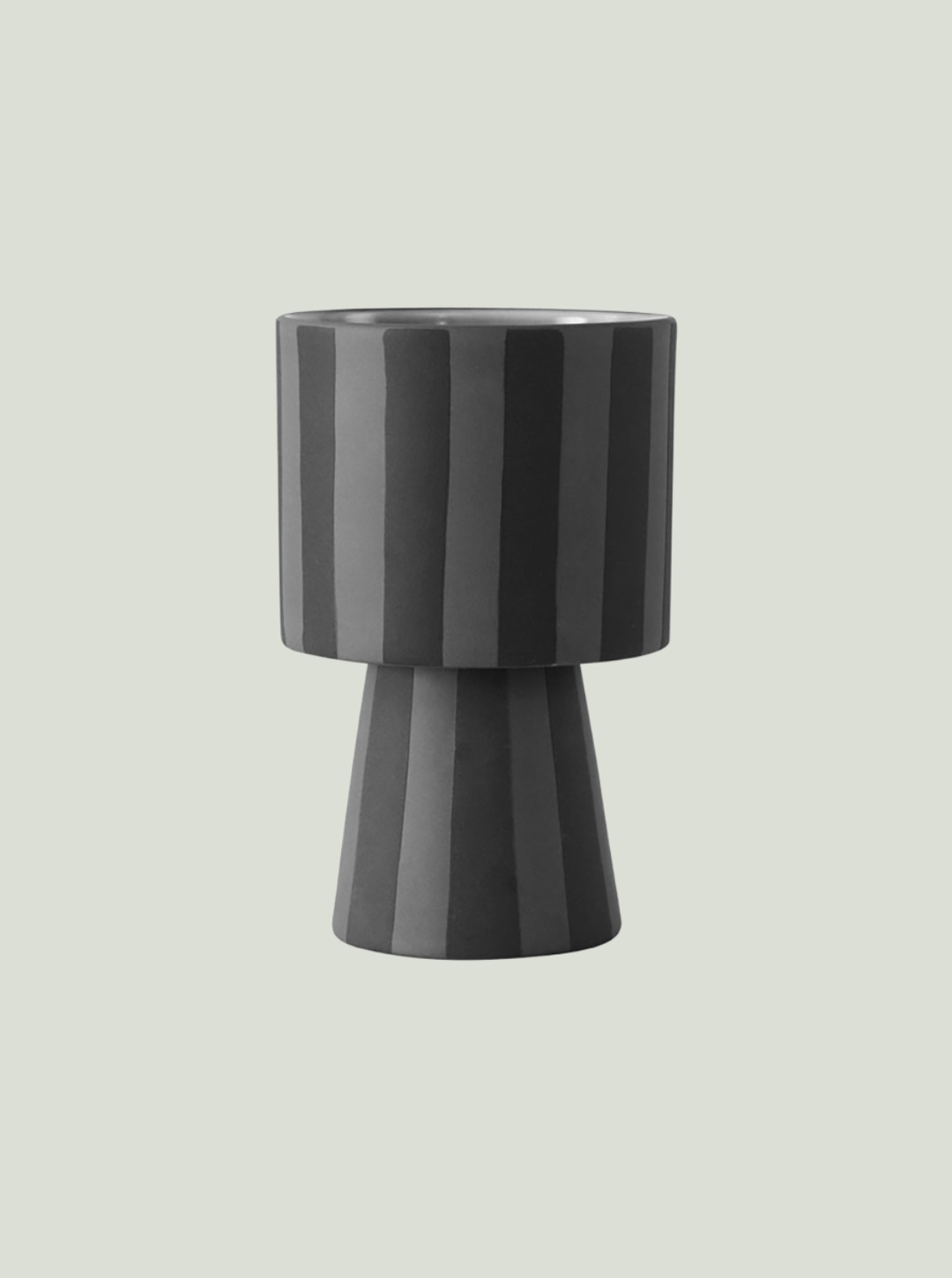 Patera Toppu Pot - Small Grey / Anthracite OYOY