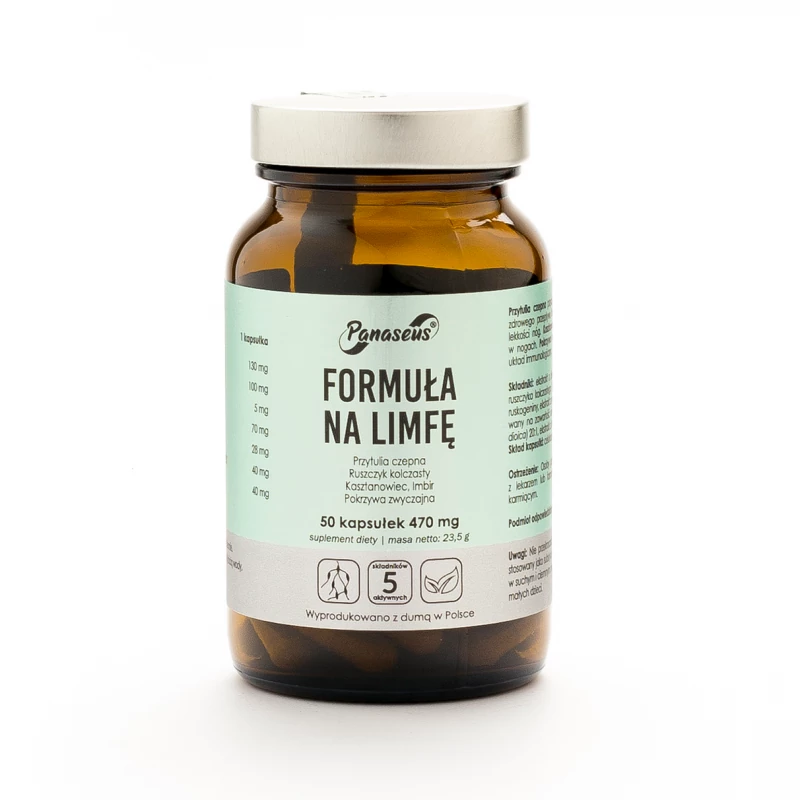 Panaseus Formuła na Limfę 50 kaps Yango