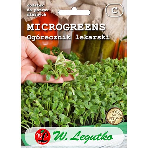 1 szt, Microgreen - Boretsch - Samen: Ilość w opakowaniu: 20 g
