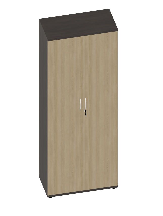 HEBE TS601/1 szafa podwójna 80,2x40x219,5h (Kolor korpusu: Buk Fiord Jasny)