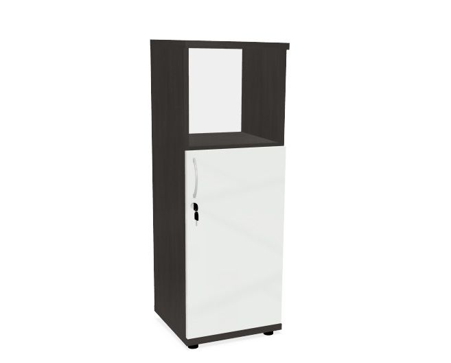 HEBE TS308 regał lewy 40,2x40x114,5h (Kolor korpusu: Biel Arktyczna)