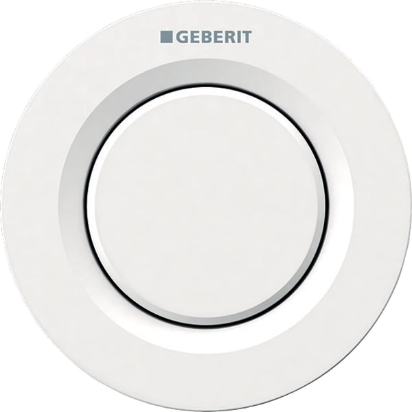 Geberit Typ 01 przycisk spłukujący do WC biały 116.041.11.1