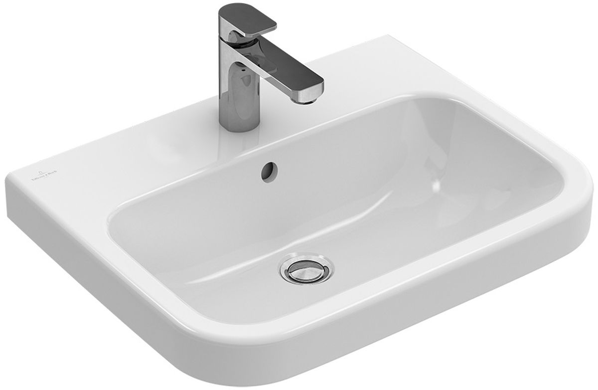 Villeroy & Boch Architectura umywalka 60x47 cm ścienna prostokątna Weiss Alpin 41886001