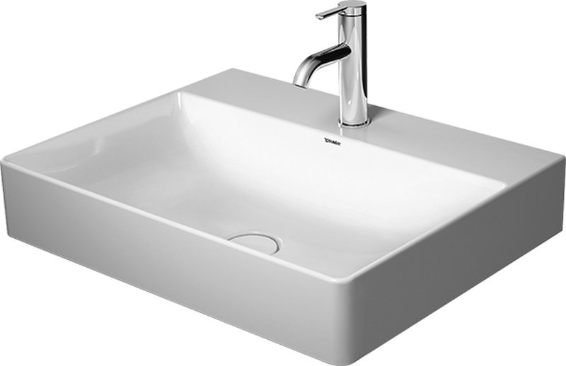 Duravit DuraSquare umywalka 60x47 cm meblowa prostokątna biała 2353600070