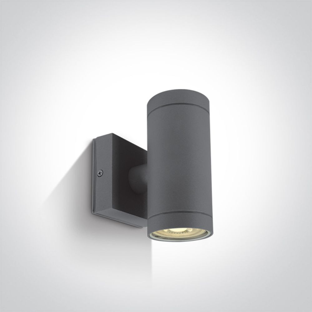 One Light kinkiet zewnętrzny 2x35W antracyt 67130/AN