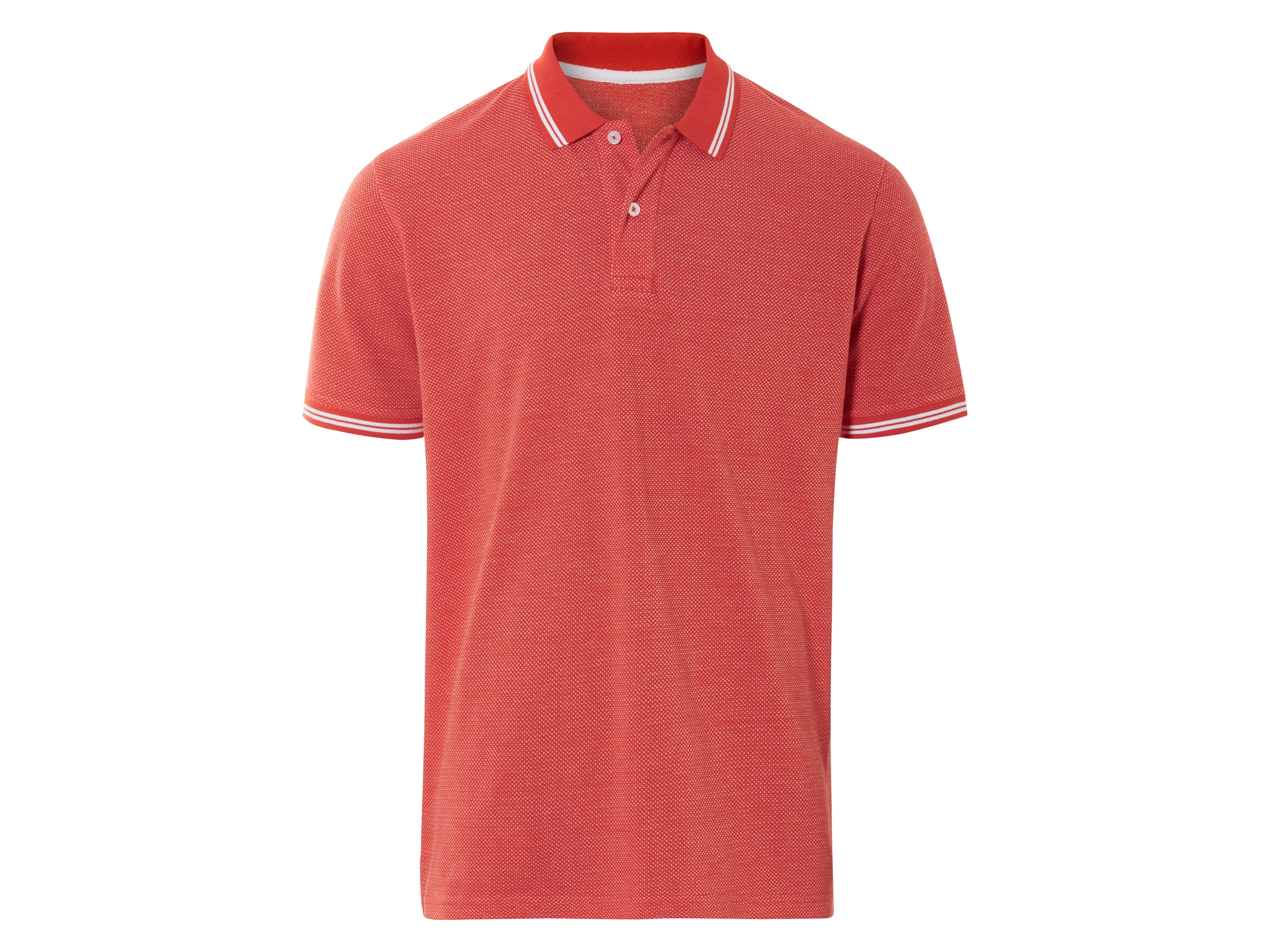 Livergy Koszulka polo męska z bawełną Pomarańczowy, XXL 60/62