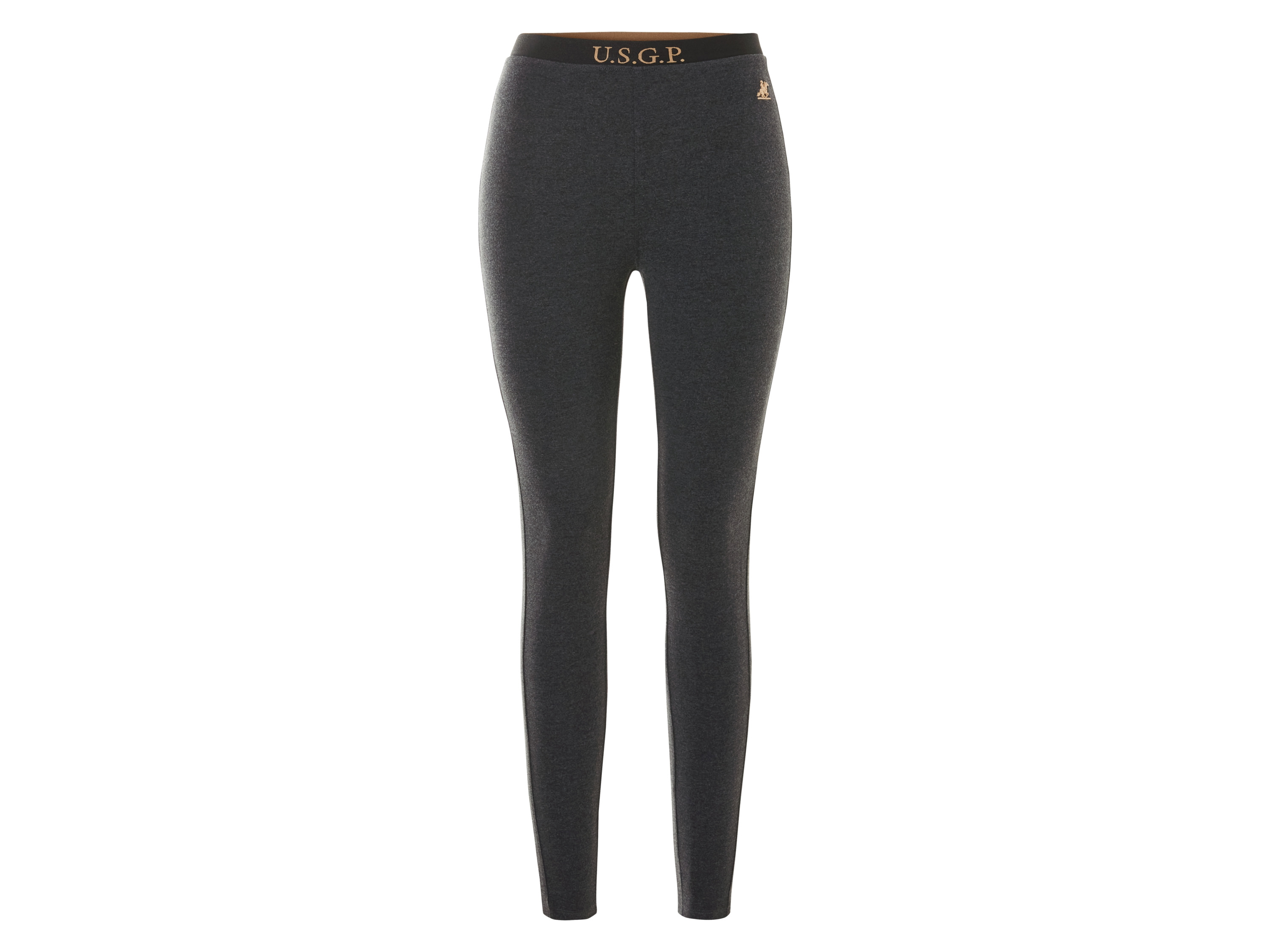 esmara Leginsy damskie x Grand Polo z bawełną Szary, M40/42