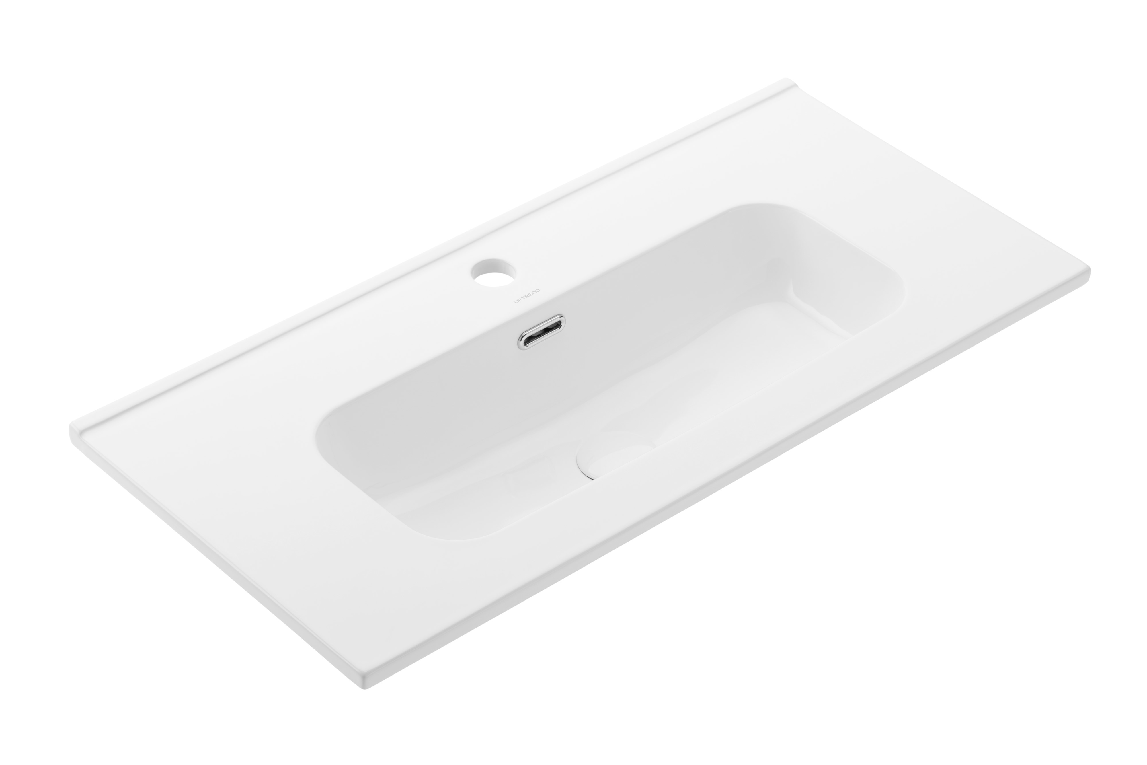 Darmowa Dostawa - Umywalka 80x38.5 cm prostokątna biały Uptrend Charo TR411800