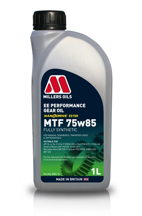 MILLERS EE PERFORMANCE MTF 75W85 1L - Petrostar
