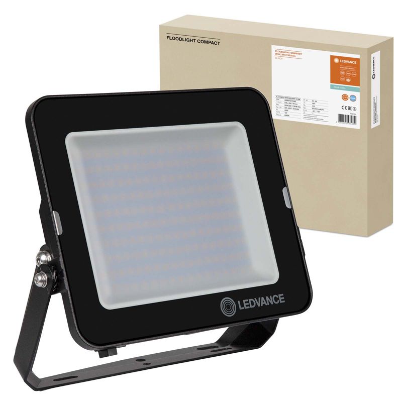 Naświetlacz LED Ledvance Reflektor Zewnętrzny Lampa 90W 9000lm 6500K IP65 Czarny 1 szt.