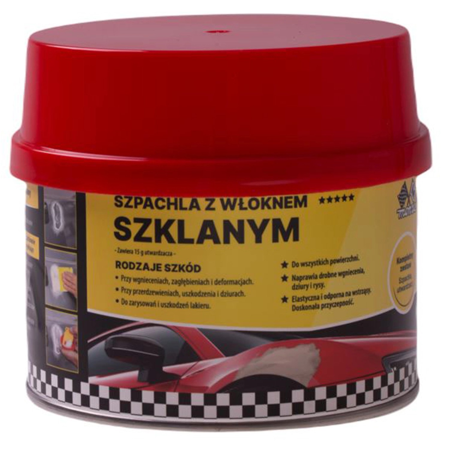 Monza Szpachla z włóknem szklanym 500g