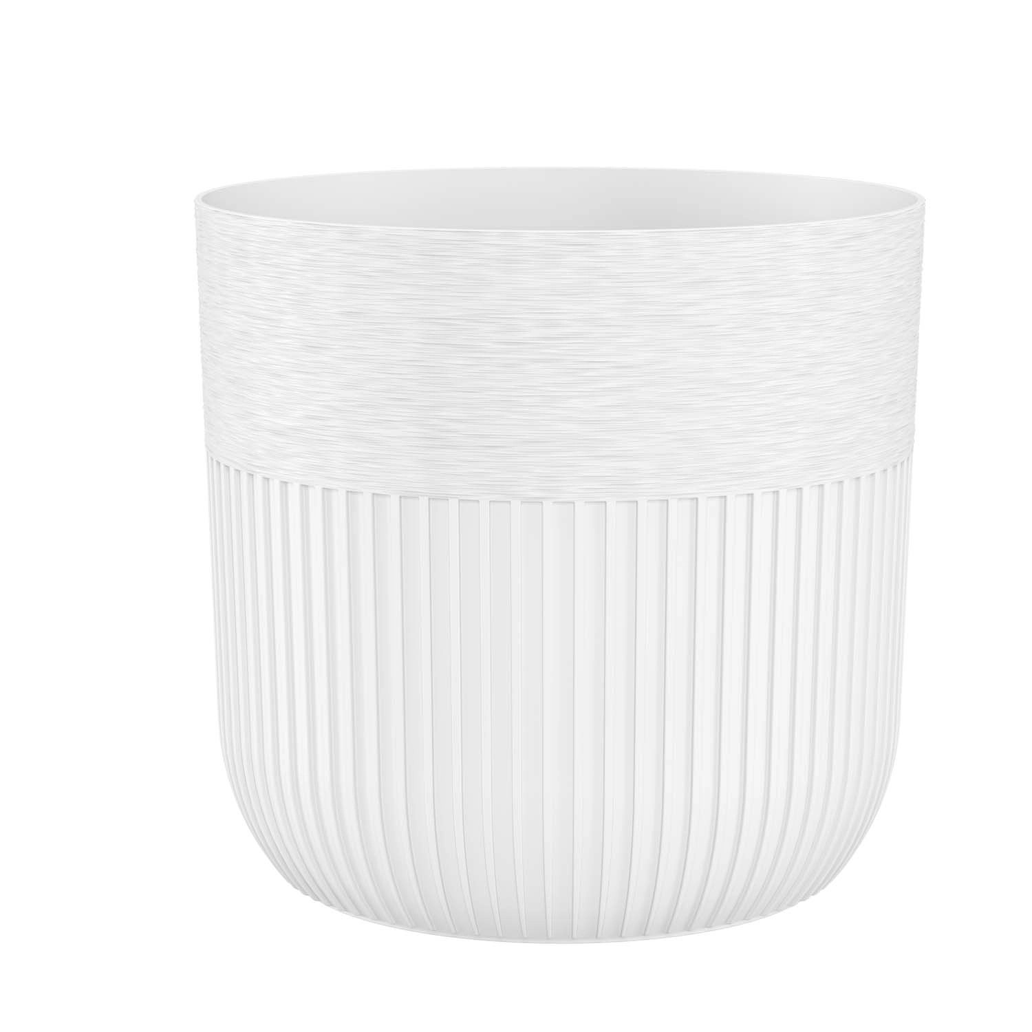 Osłonka Luca recycled biała - 12 cm