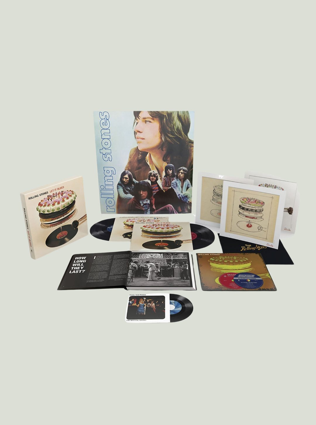 Płyta winylowa The Rolling Stones - Let It Bleed (50th Anniversary) (remastered) (180g) (Limited Numbered Deluxe Box Set)