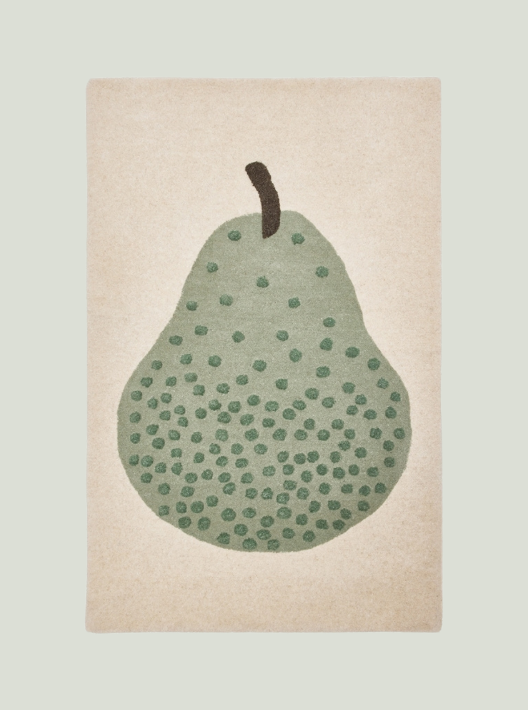 Dywan Gruszka Tufted Green OYOY Mini