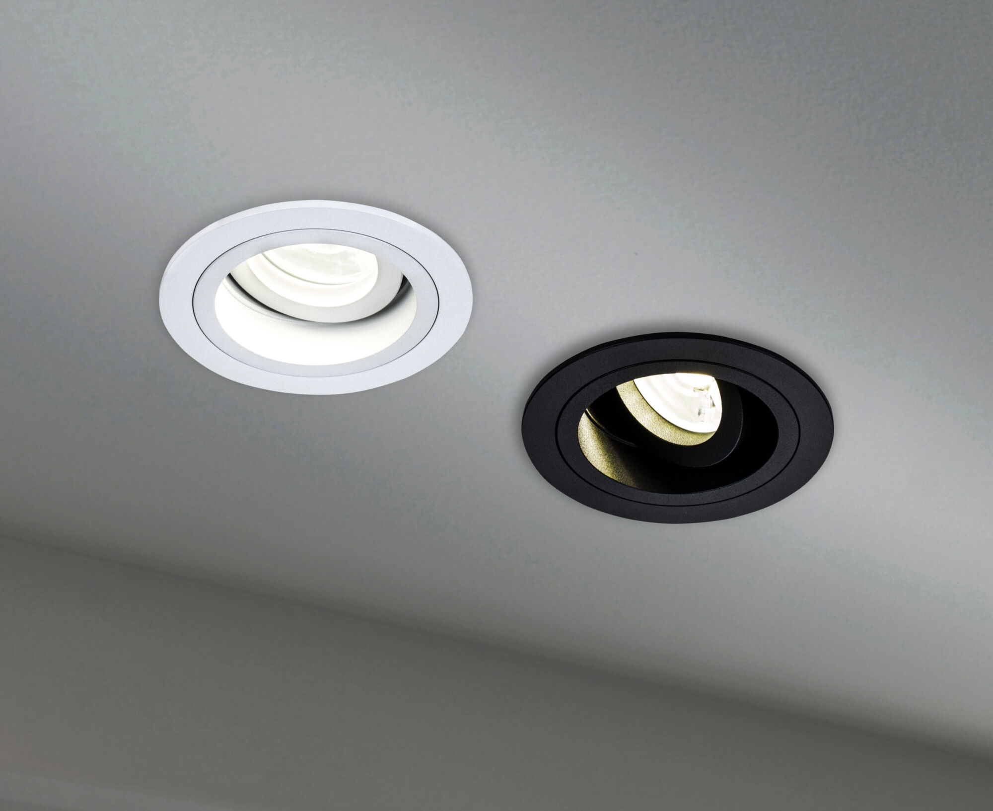 Maytoni Atom lampa do zabudowy 1x50W czarna DL025-2-01B