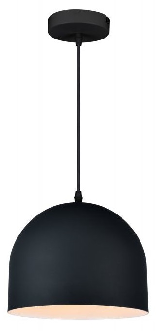 GTV Katilu lampa wisząca 1x40 W czarna OS-KATI-10-DEC