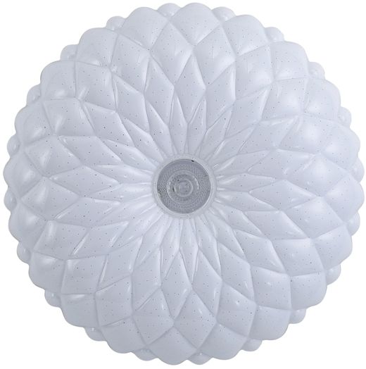 Italux Auris lampa podsufitowa 1x12 W biała PLF-53749-S-CL