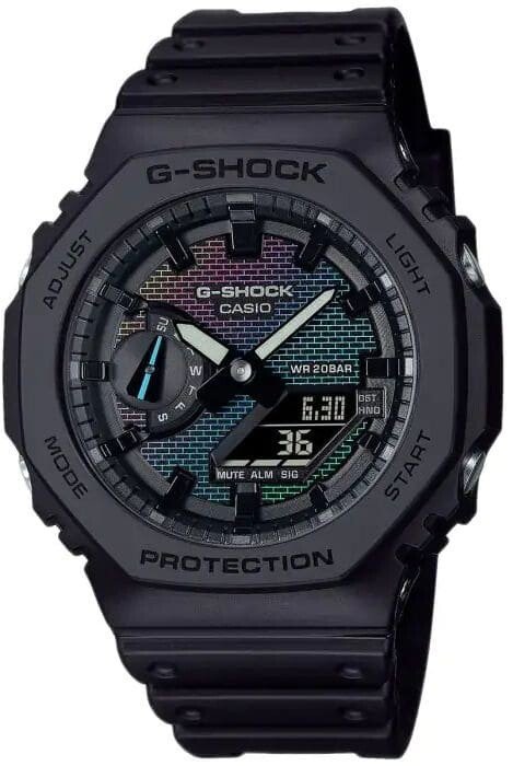 Zegarek męski Casio G-Shock Rainbow Brick Wall GA-2100RW-1AER