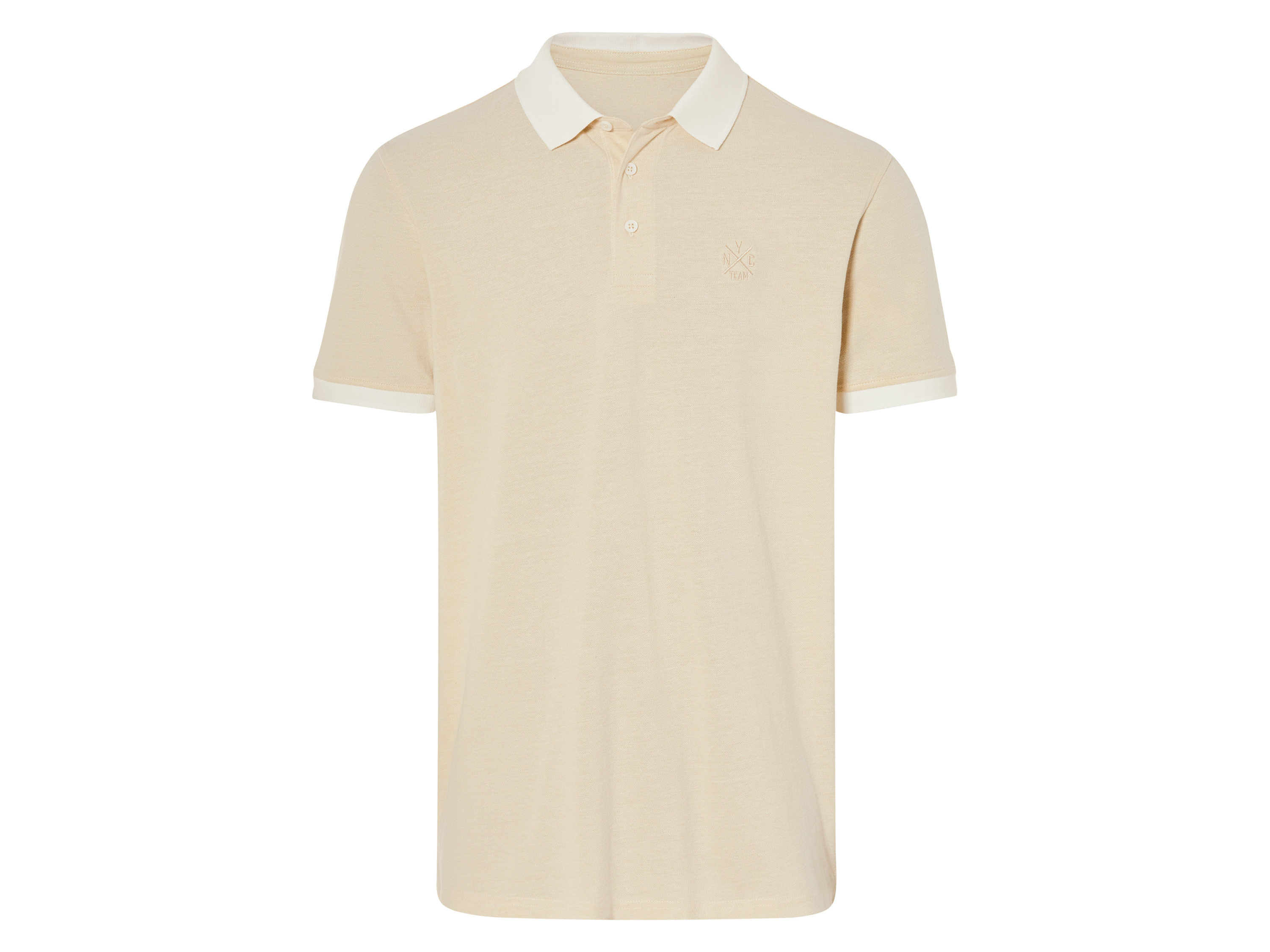 Livergy Koszulka polo męska Beżowy, M 48/50