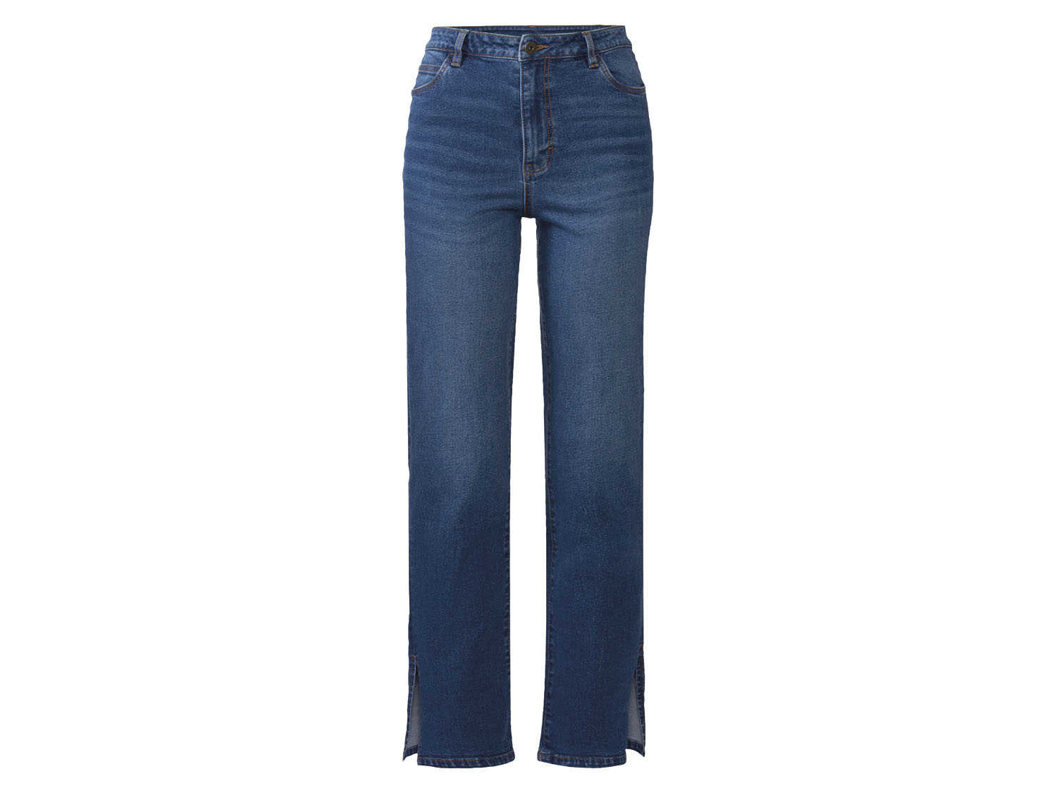esmara Jeansy damskie Skinny fit 38, Ciemnoniebieski denim