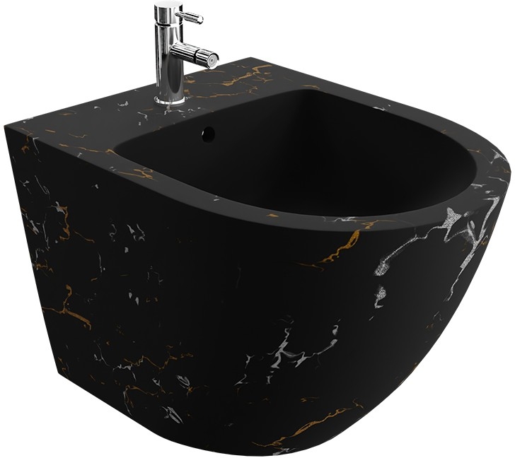Darmowa Dostawa - Bidet wiszący czarny LaVita Sofi Fire 5900378334002