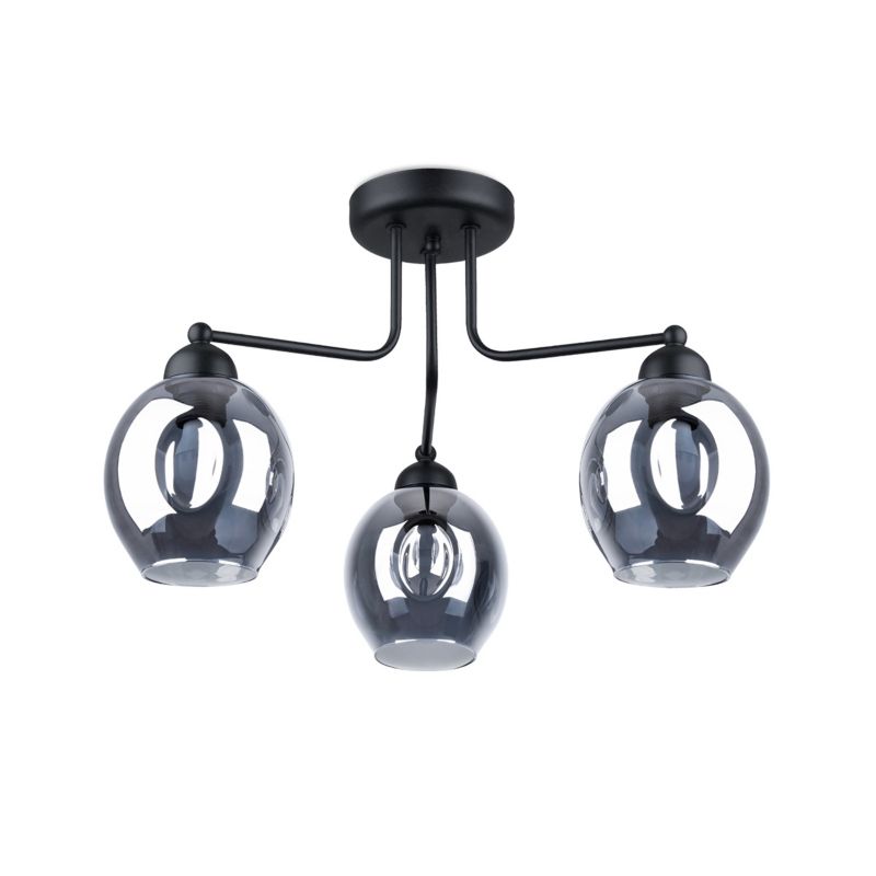 Żyrandol Sollux Lighting FILLAN 3 czarny 1 szt.