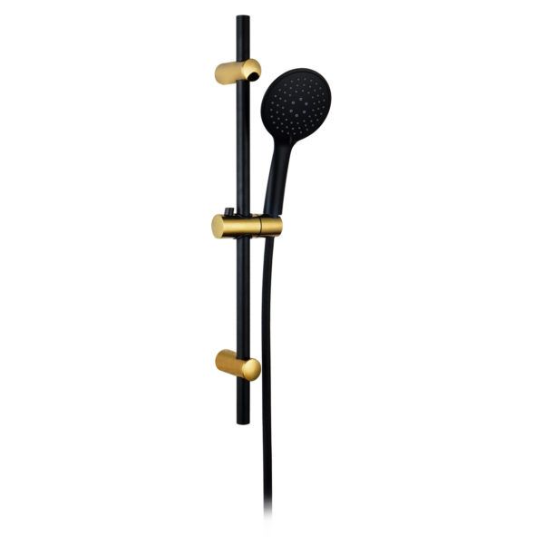 Zestaw natryskowy Zoya Black/Gold 1 szt