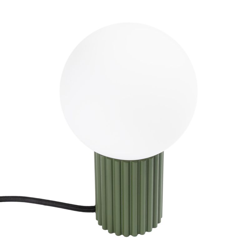 Lampa biurkowa Sollux Lighting HALO zielona oliwka 1 szt.