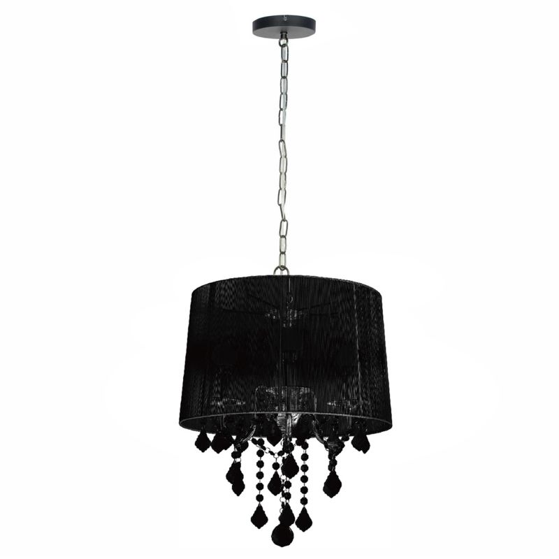 Lampa wisząca Light Prestige Mona 3 czarna 3 x E14 1 szt.