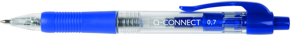 Długopis automatyczny Q-Connect, 1mm, niebieski