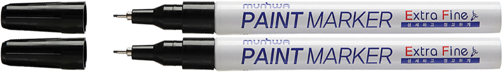 2x Marker olejowy MunHwa Extra Fine, 1mm, czarny
