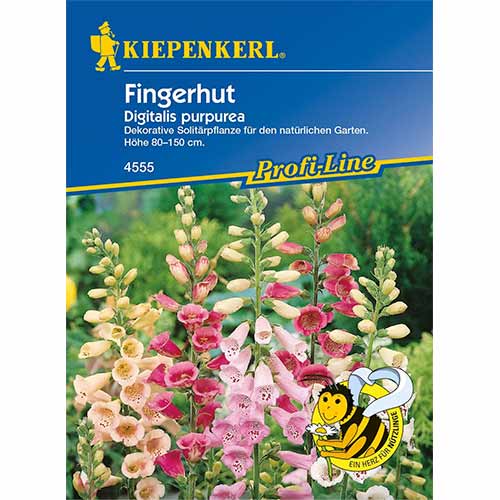 1 szt, Fingerhut Kiepenkerl - Samen: Ilość w opakowaniu: 1 Stück