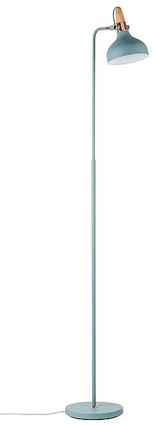 Paulmann Neordic Juna lampa stojąca 1x20W delikatna zieleń/miedziany/drewno 79654