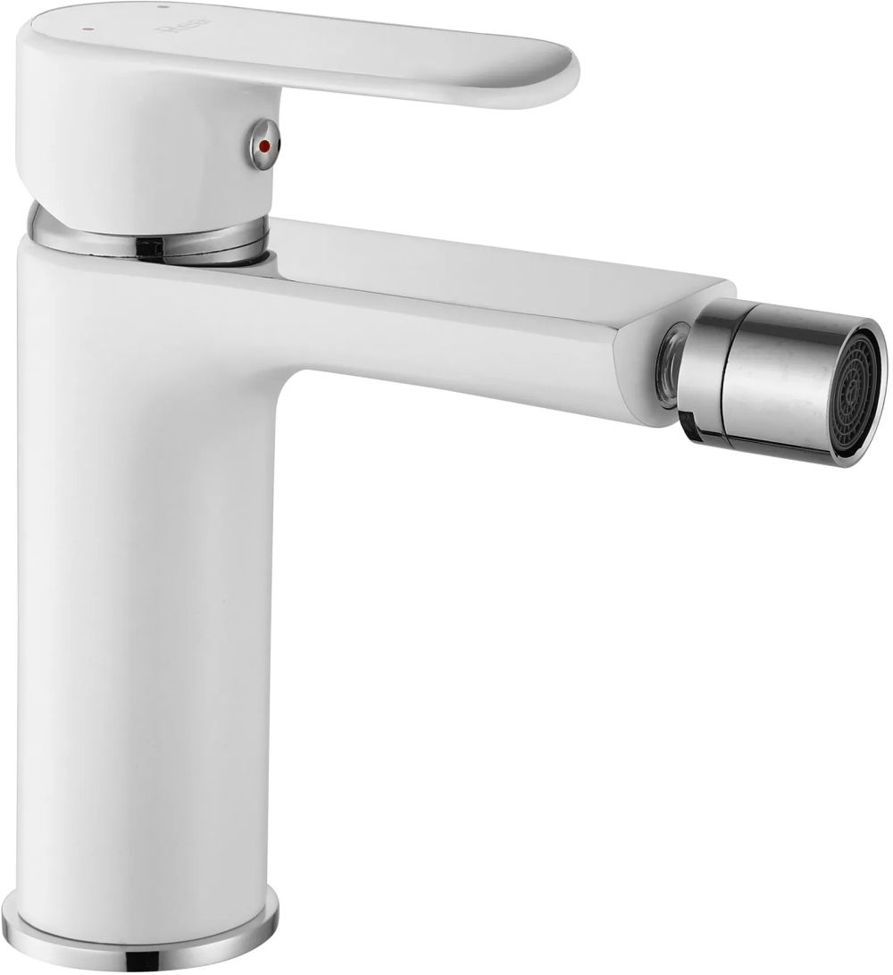 Rea Bloom bateria bidetowa stojąca biały/chrom REA-B9916