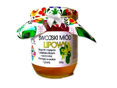Miód Lipowy 530g - Piekarnie Cukiernie Putka