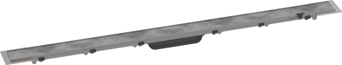 Darmowa Dostawa - Odpływ liniowy 110 cm Hansgrohe RainDrain Rock 56033000