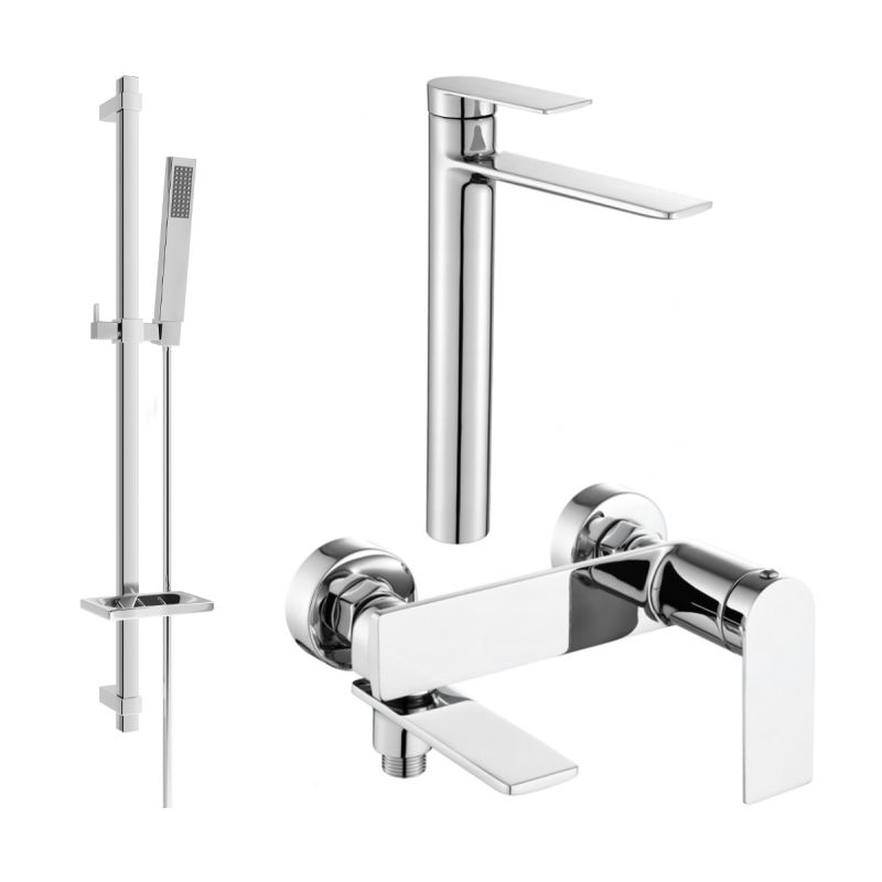 Zestaw wannowy Mexen Zero chrom 7113DQ02-00 1 szt.