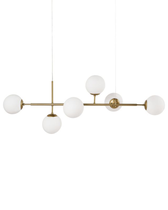 Lampa wisząca Kasari Metal Złoty 1 szt.