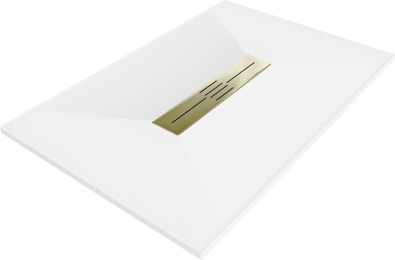 Brodzik prostokątny Mexen Toro biały 140x70 cm 43107014-G 1 szt.