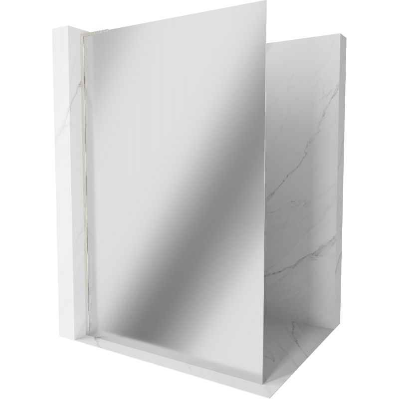 Ścianka prysznicowa walk-in Mexen Kioto L lustro 100x200 cm 800-100-103-97-50 1 szt.