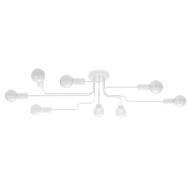 Żyrandol Sollux Lighting VECTOR 8 biały 1 szt.