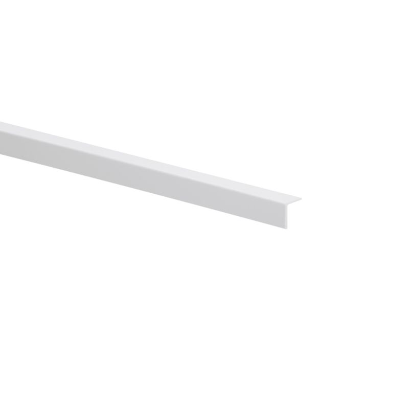 Kątownik PVC 10 x 10 x 1,1 mm l=1 m biały