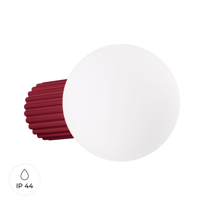 Kinkiet Sollux Lighting HALO burgund IP44 1 szt.