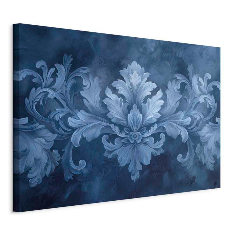 Obraz Artgeist Błękitny ornament 30 x 20 cm płótno włoskie 1 szt