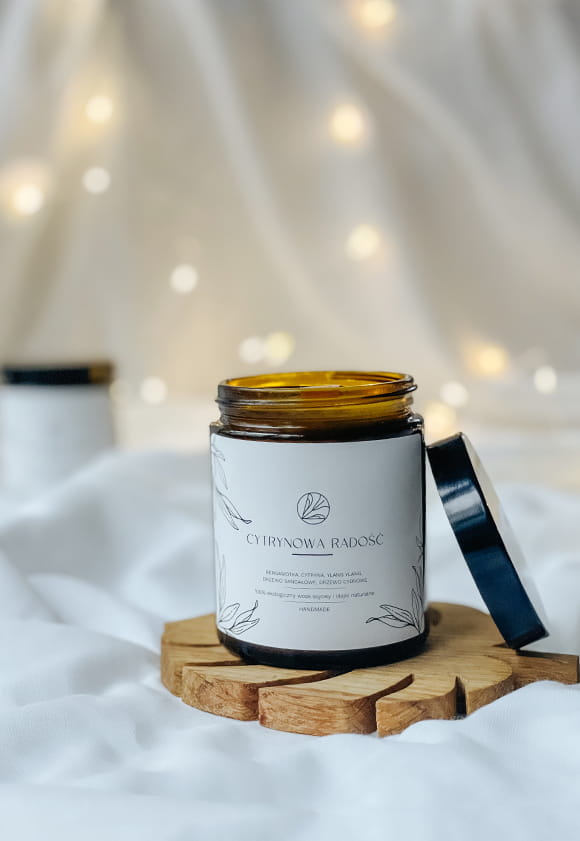 SOJAKERZE 180 ml - Zitronen Freude