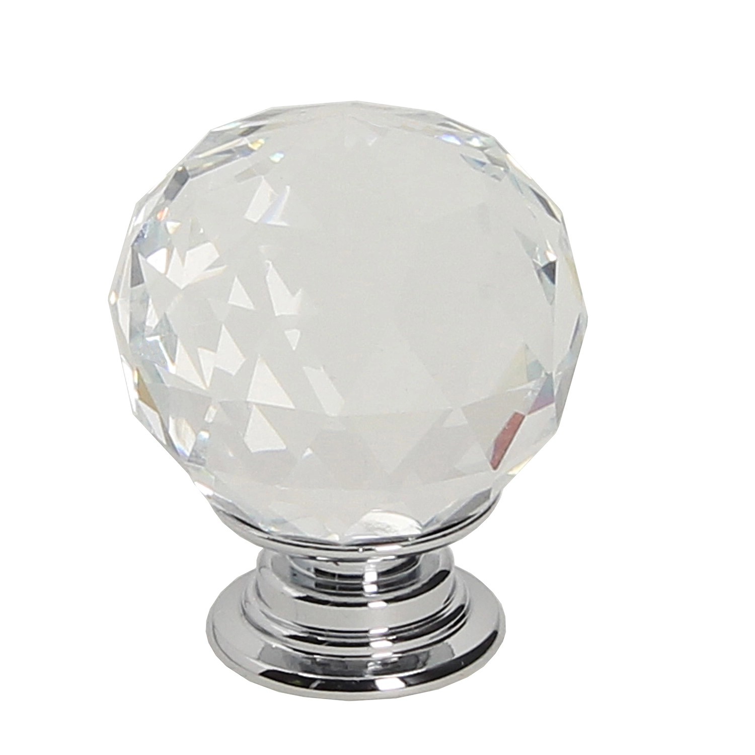 Gamet Gałka meblowa GP14 transparentna fi 30 mm