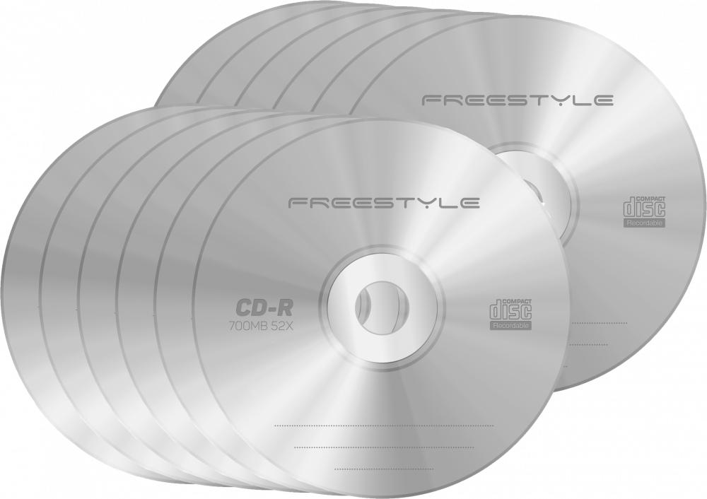 12x Płyta CD-R Omega, do jednokrotnego zapisu, 700 MB, koperta, 10 sztuk