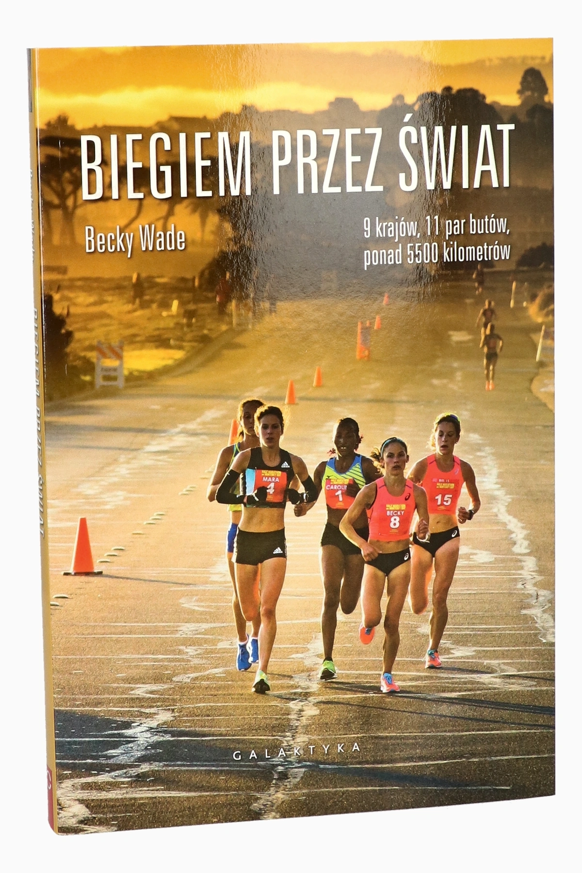 Książka "Biegiem przez świat" B. Wade