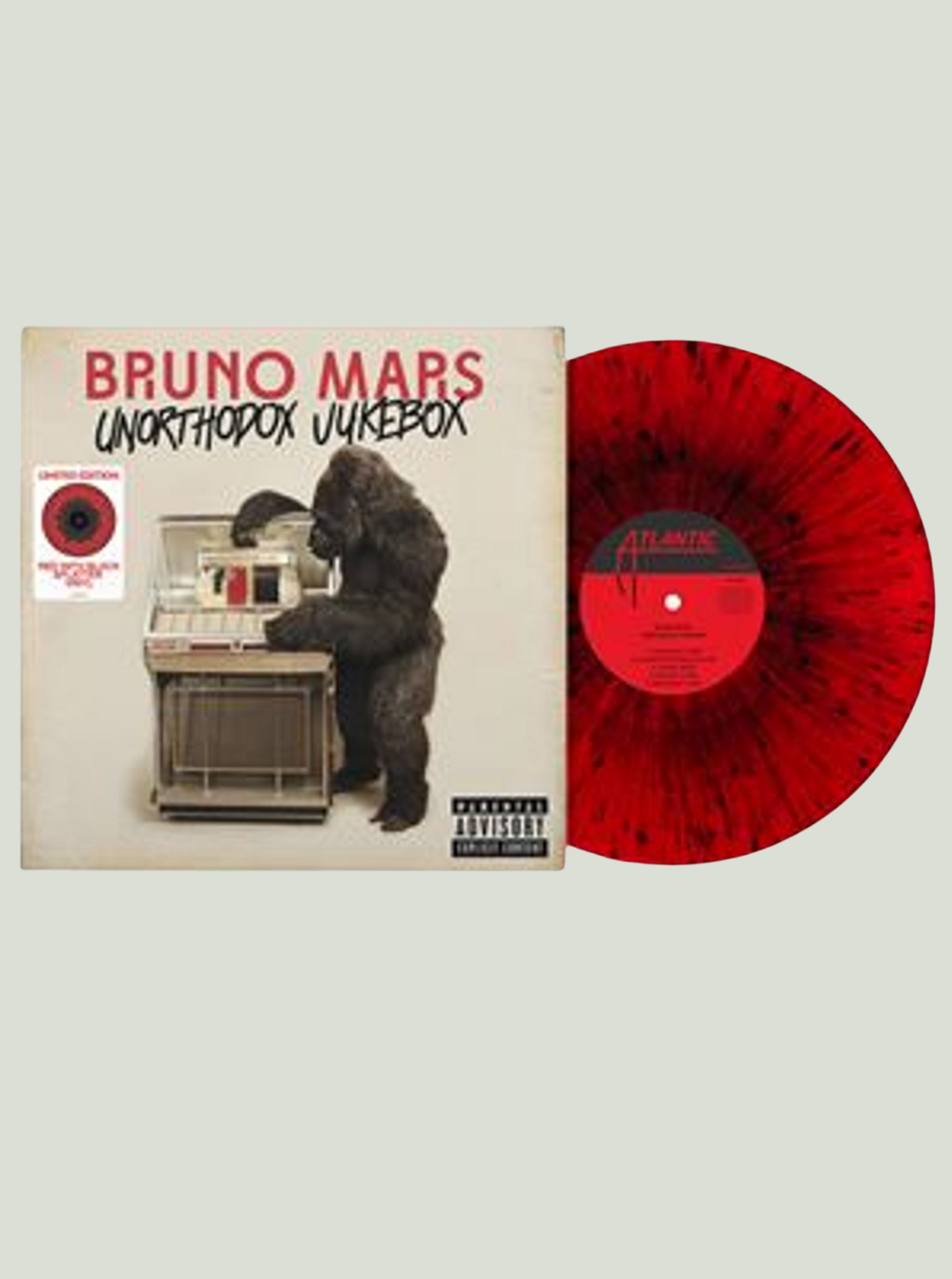 Płyta winylowa Bruno Mars - Unorthodox Jukebox (Red w/ Black Splatter Vinyl)